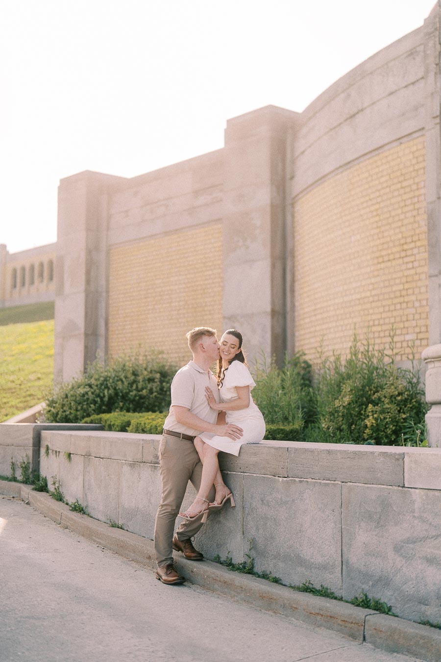 Engagement Photoshoot at RC Harris Water Treatment Plant