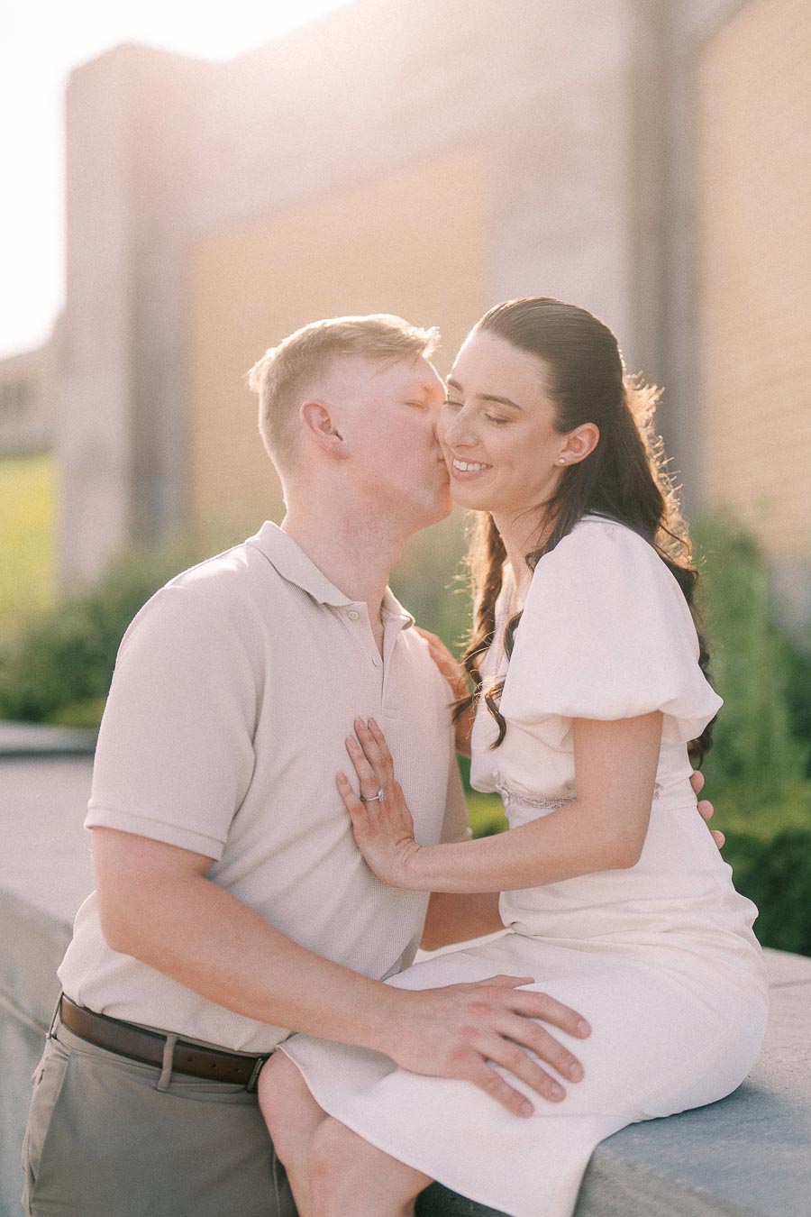 Engagement Photoshoot at RC Harris Water Treatment Plant