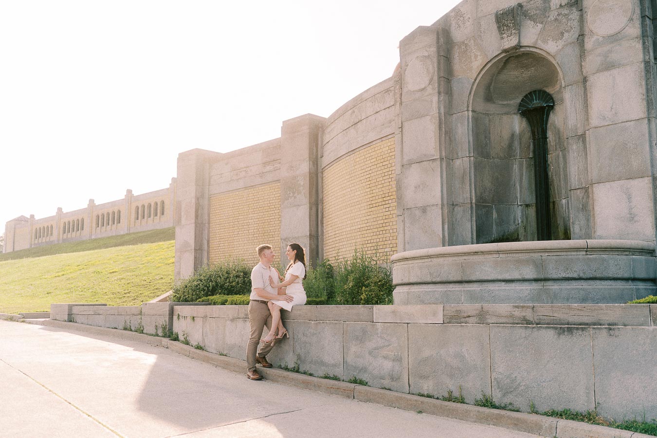 Engagement Photoshoot at RC Harris Water Treatment Plant