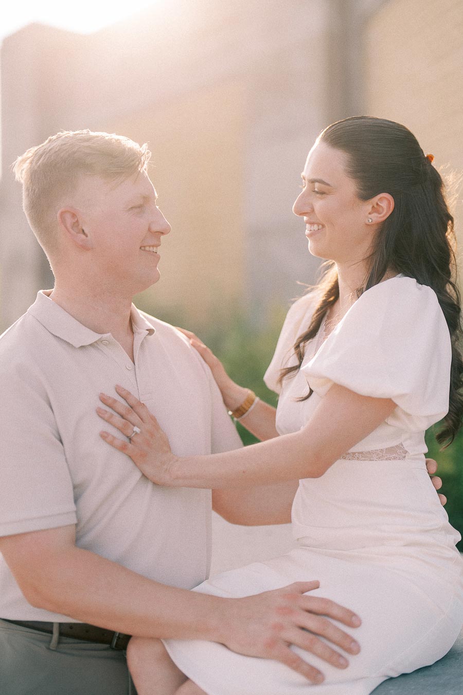 Engagement Photoshoot at RC Harris Water Treatment Plant