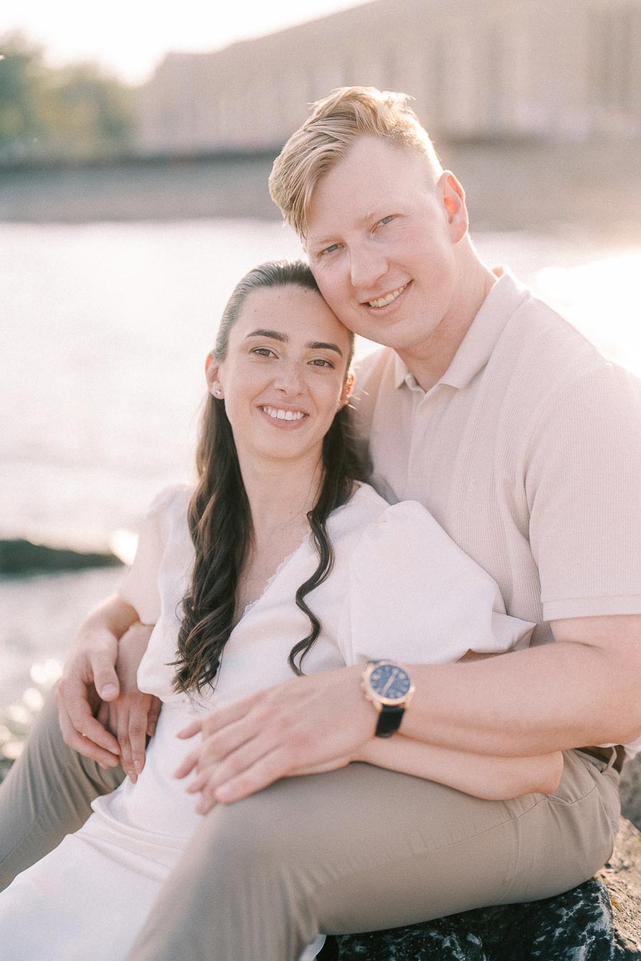 Engagement Photoshoot at RC Harris Water Treatment Plant