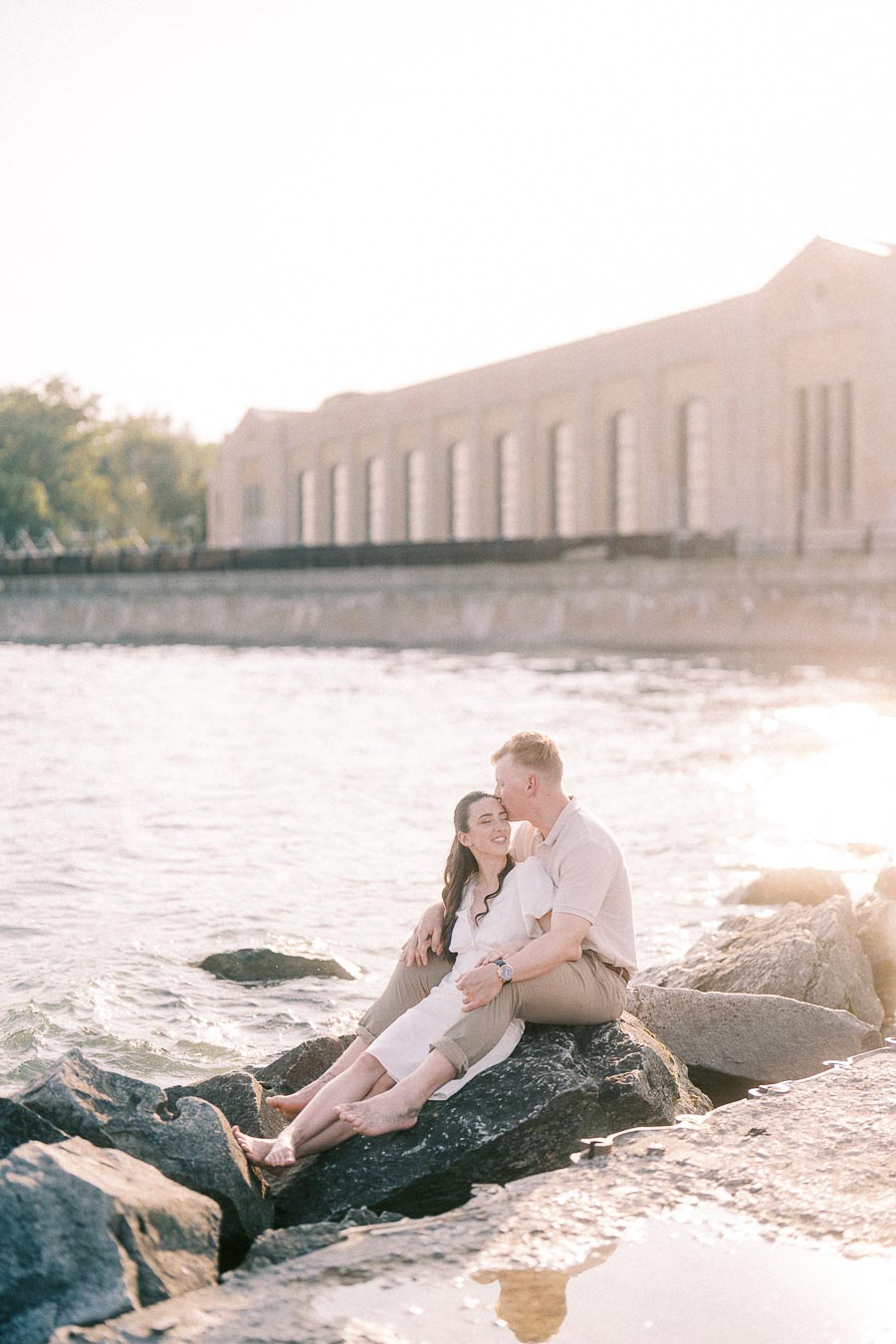 Engagement Photoshoot at RC Harris Water Treatment Plant