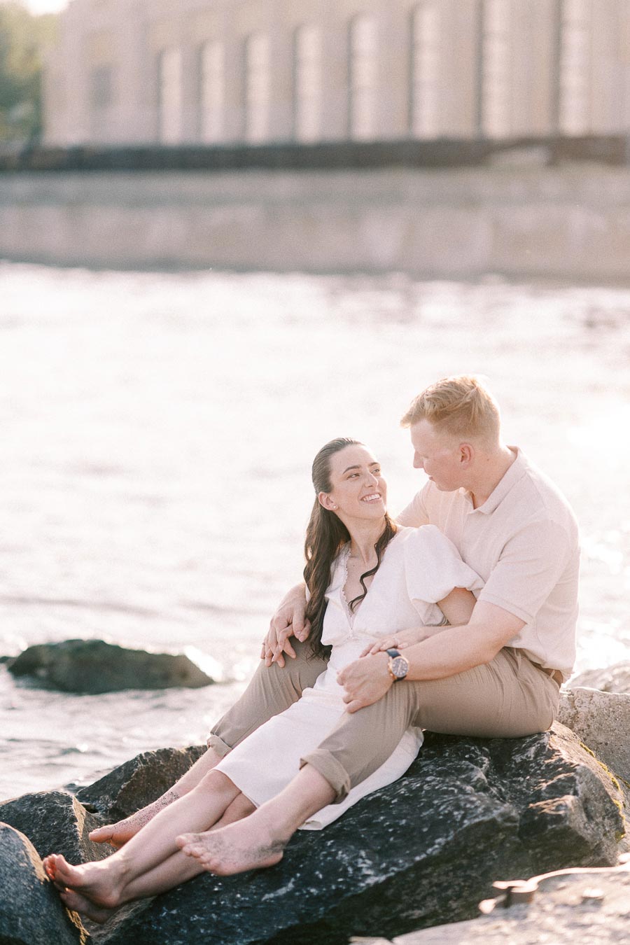 Engagement Photoshoot at RC Harris Water Treatment Plant