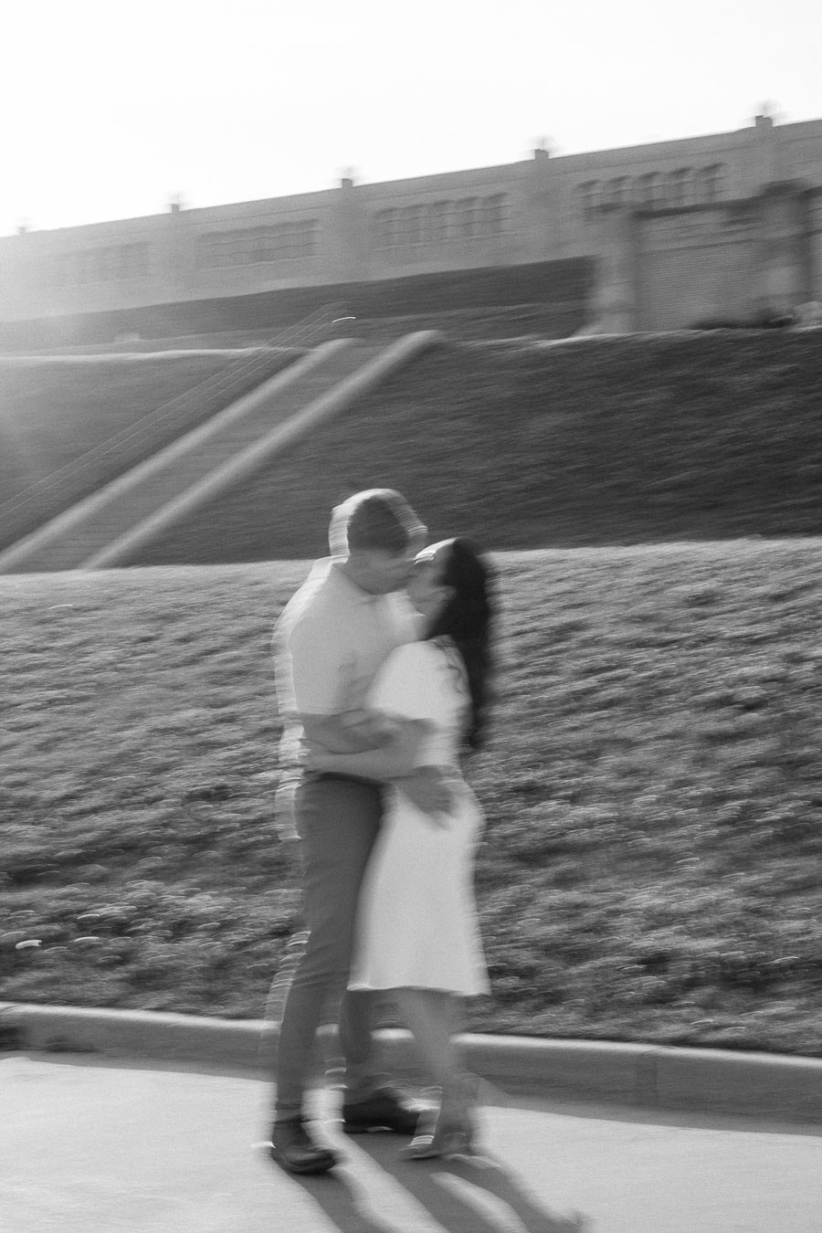 Engagement Photoshoot at RC Harris Water Treatment Plant